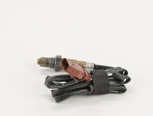 Load image into Gallery viewer, Reference image — oxygen sensor 0258006849, complete assembly side view showing connector housing