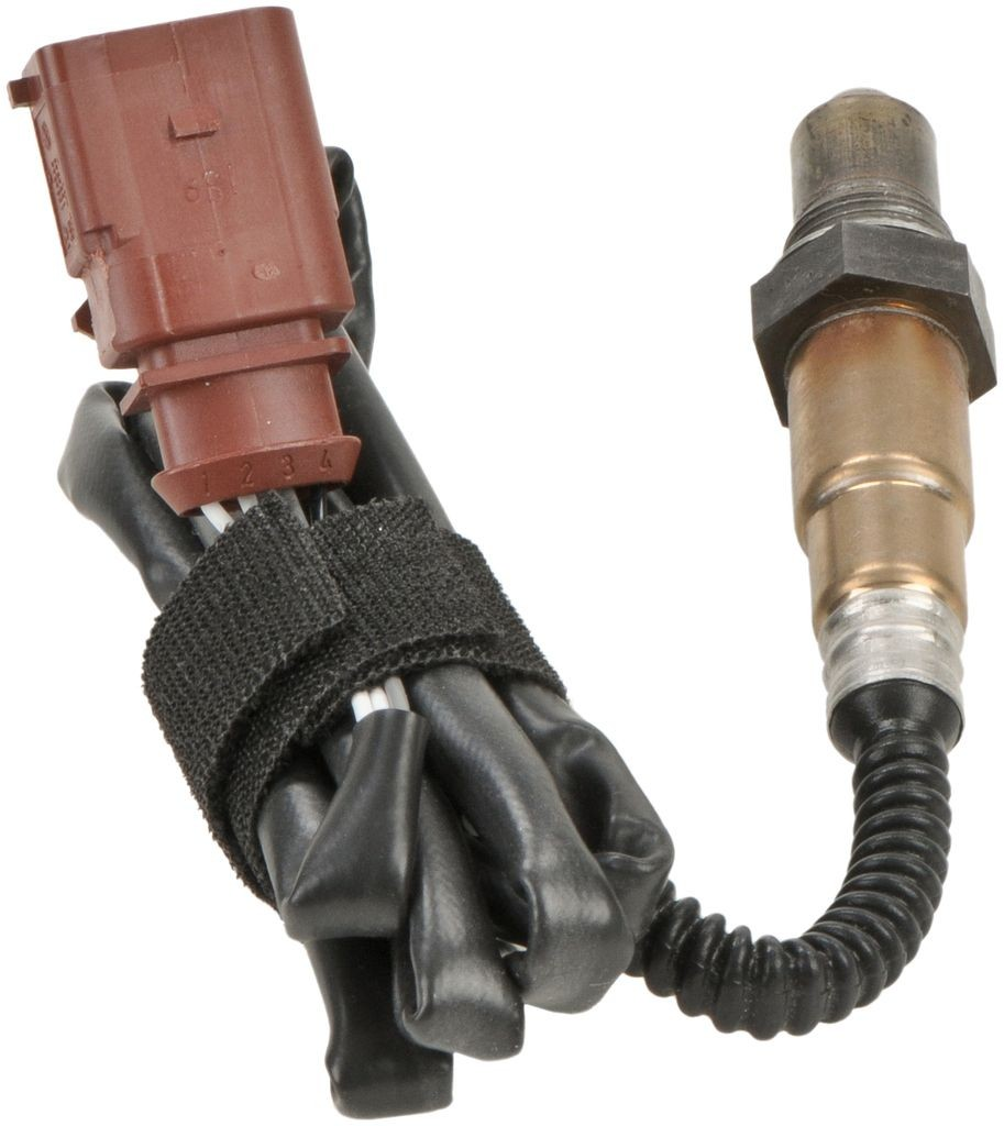 Reference image — oxygen sensor 0258006849, rear connector and sensor body with lead strain relief
