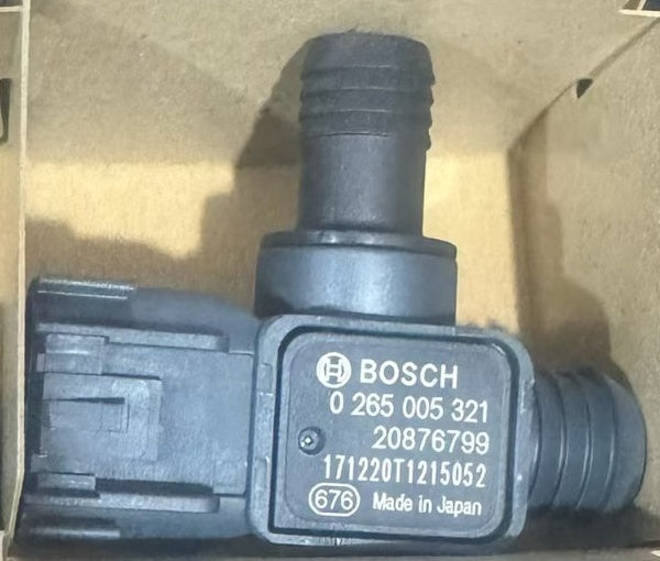 Actual label detail crop showing 0265005321, 20876799 and Made in Japan