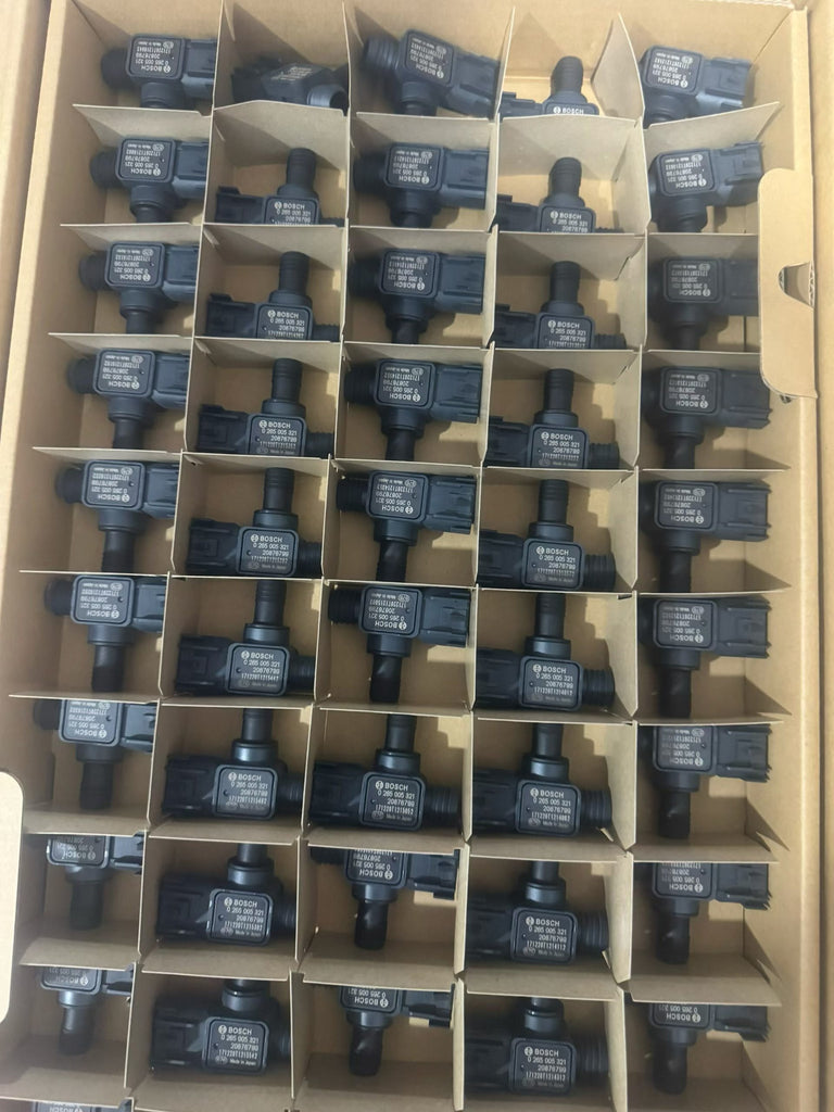 New 0265005321 sensors in divided industrial bulk packaging; sold individually