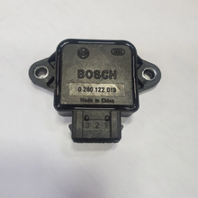 Load image into Gallery viewer, Reference image — aftermarket throttle position sensor 0280122019 — complete housing and exact reference marking; Bosch and origin markings reference-only, not actual stock