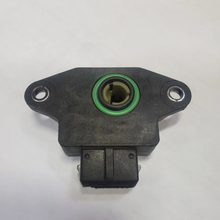 Load image into Gallery viewer, Reference image — aftermarket throttle position sensor 0280122019 — drive recess and mounting flange; Bosch and origin markings reference-only, not actual stock
