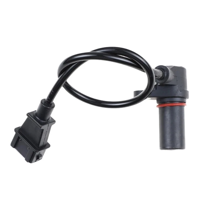 Reference image — crankshaft position sensor 0281002285, complete reference sensor and attached lead, connector exterior