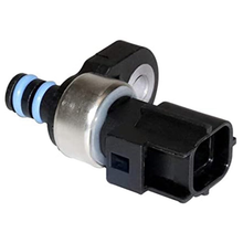 Load image into Gallery viewer, Reference image — transmission pressure sensor 04799758T — complete pressure sensor, opposite oblique connector and pressure-port view; external illustration, not actual stock