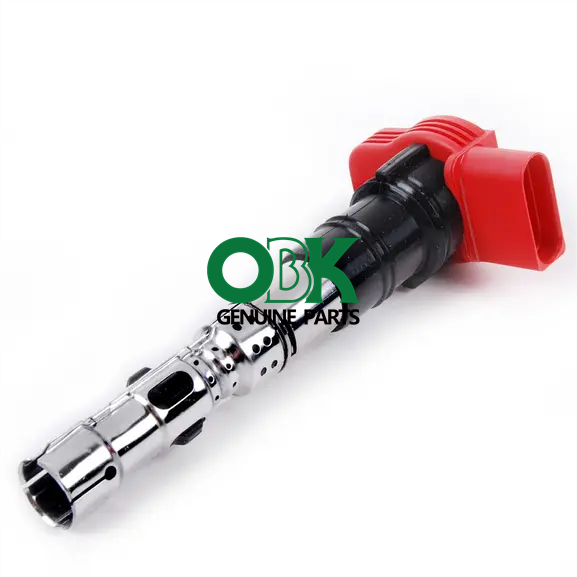 Auto Parts Electrical ignition coil for audi red ignition coil 077 905 115Q    077 905 115 A    077 905 115 B    077 905 115 C    077 905 115 E    077 905 115 F