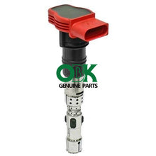 Görseli Galeri görüntüleyiciye yükleyin, Auto Parts Electrical ignition coil for audi red ignition coil 077 905 115Q    077 905 115 A    077 905 115 B    077 905 115 C    077 905 115 E    077 905 115 F