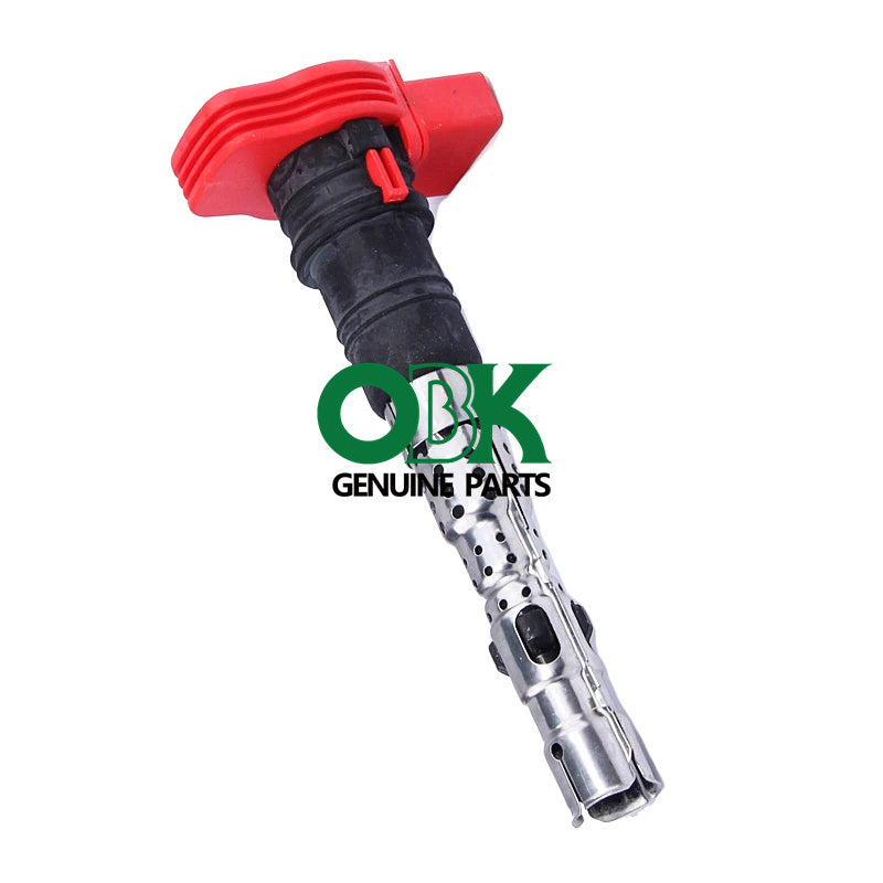 Auto Parts Electrical ignition coil for audi red ignition coil 077 905 115Q    077 905 115 A    077 905 115 B    077 905 115 C    077 905 115 E    077 905 115 F