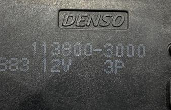 Reference image — HVAC air-door actuator 113800-3000, native detail: exact 113800-3000 physical reference marking