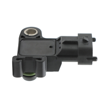 Load image into Gallery viewer, Manifold Absolute Pressure Sensor reference 12591290 - angled label-side housing and pressure-port profile; reference photograph, not actual stock