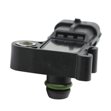 Load image into Gallery viewer, Manifold Absolute Pressure Sensor reference 12591290 - low-angle mounting plate and connector/latch profile; reference photograph, not actual stock