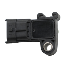 Load image into Gallery viewer, Manifold Absolute Pressure Sensor reference 12591290 - near-perpendicular label-side housing and mount; reference photograph, not actual stock
