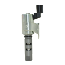 Load image into Gallery viewer, Predecessor-reference image — original 15330-74020, catalogued replacement 15330-74021; not actual-stock imagery: complete valve side with mounting bracket and oil ports