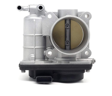 Load image into Gallery viewer, Reference image — aftermarket electronic throttle body 16119-ED000 — complete air-inlet face with pipe layout and keyed socket; external supplier reference, not actual stock