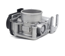 Load image into Gallery viewer, Reference image — aftermarket electronic throttle body 16119-ED000 — complete oblique body and mounting view; external supplier reference, not actual stock
