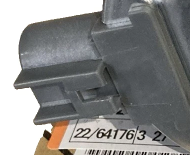 Reference image — native detail crop: 16363-23010 connector housing and latch profile; not a new angle; external illustration, not actual stock