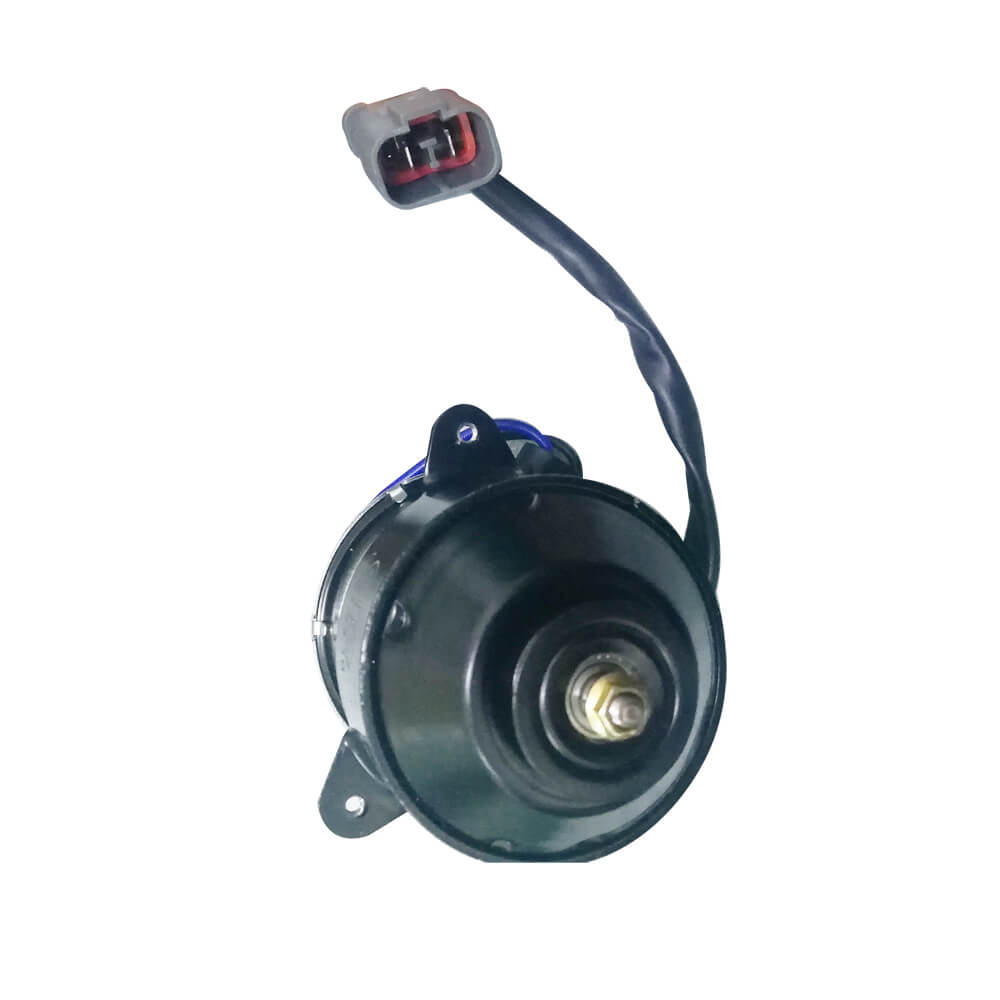Reference image: 19030-PAA-A01 cooling fan motor front drive face and two-contact connector; external illustration, not actual stock