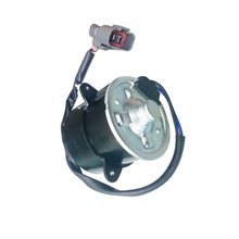 Load image into Gallery viewer, Reference image: 19030-PAA-A01 cooling fan motor rear face and two-contact connector; external illustration, not actual stock