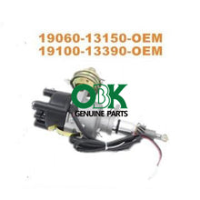 Load image into Gallery viewer, 19060-13150 19100-13390 Distributor FOR FITTOYOTA STARLET SPRINTER COROLLA KP61 KE70 KE73 5K 7K 1.6L 1.8L L4 19060-13150 19100-13390 1981-1983