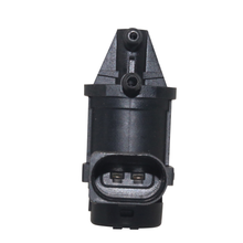 Load image into Gallery viewer, Vacuum Solenoid Valve 1J0906283B reference view 4: two-pin connector end. Reference image, not actual stock.