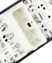 Load image into Gallery viewer, Reference image — 202005158 11-pin master window switch; native connector/contact detail crop, not a whole view or invented extra angle. Supplied aftermarket brand may differ.