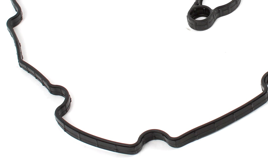 Reference photograph - 22441-3CGA1 right rocker-cover gasket set - same-photo outer perimeter curved profile and locating contours detail