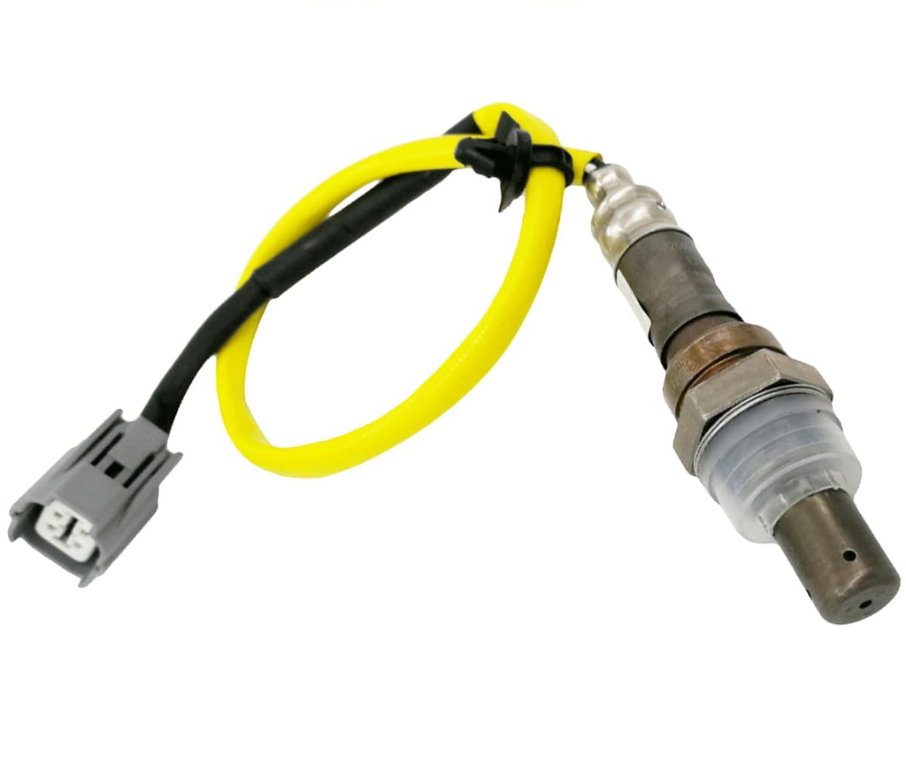 Reference image — upstream air/fuel ratio oxygen sensor 22641-AA140, complete angled assembly with thread protector
