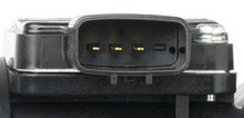 Load image into Gallery viewer, Reference image — aftermarket mass air flow sensor assembly 22680-2J200 — native three-contact socket and surrounding mounting detail; external Denso reference, not actual stock