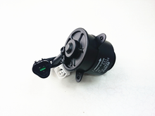 Load image into Gallery viewer, Reference image — cooling fan motor 262500-0111 — complete rear/side motor view with rear cover and both connectors; external illustration, not actual stock