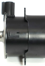 Load image into Gallery viewer, Reference image — cooling fan motor 263500-5480 — native partial side-housing detail with integral socket and mounting-ear profile; output end cropped, not a whole-motor view; external illustration, not actual stock