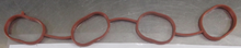 Load image into Gallery viewer, Reference photograph - intake manifold gasket 28411-2B600 - whole linked four-port gasket, plan view