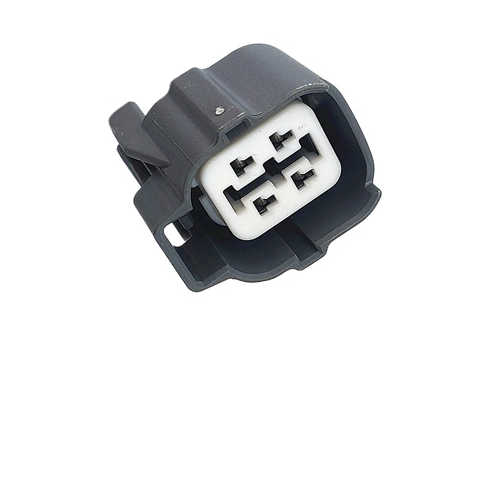 Reference image — aftermarket rear oxygen sensor 36532-PPA-004 — four-terminal connector face and keying detail; external reference only, not actual stock