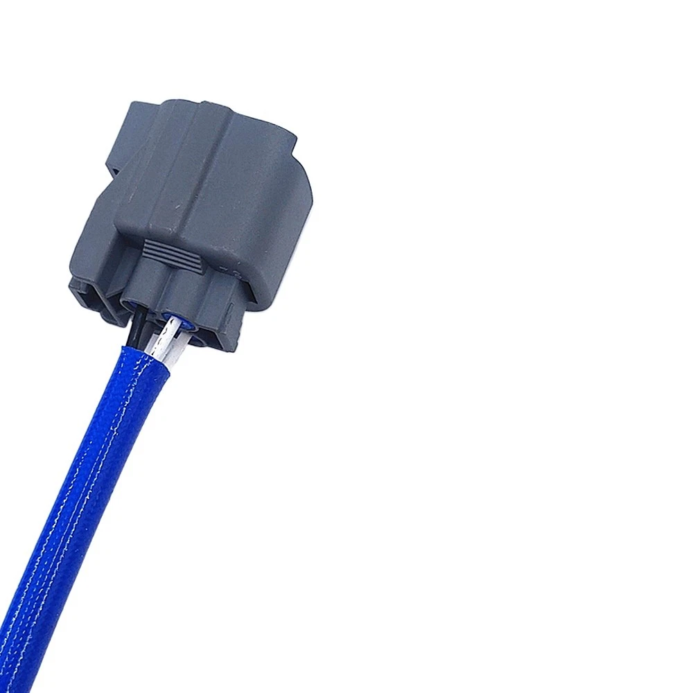 Reference image — aftermarket rear oxygen sensor 36532-PPA-004 — connector latch, wire entry and sleeve detail; external reference only, not actual stock