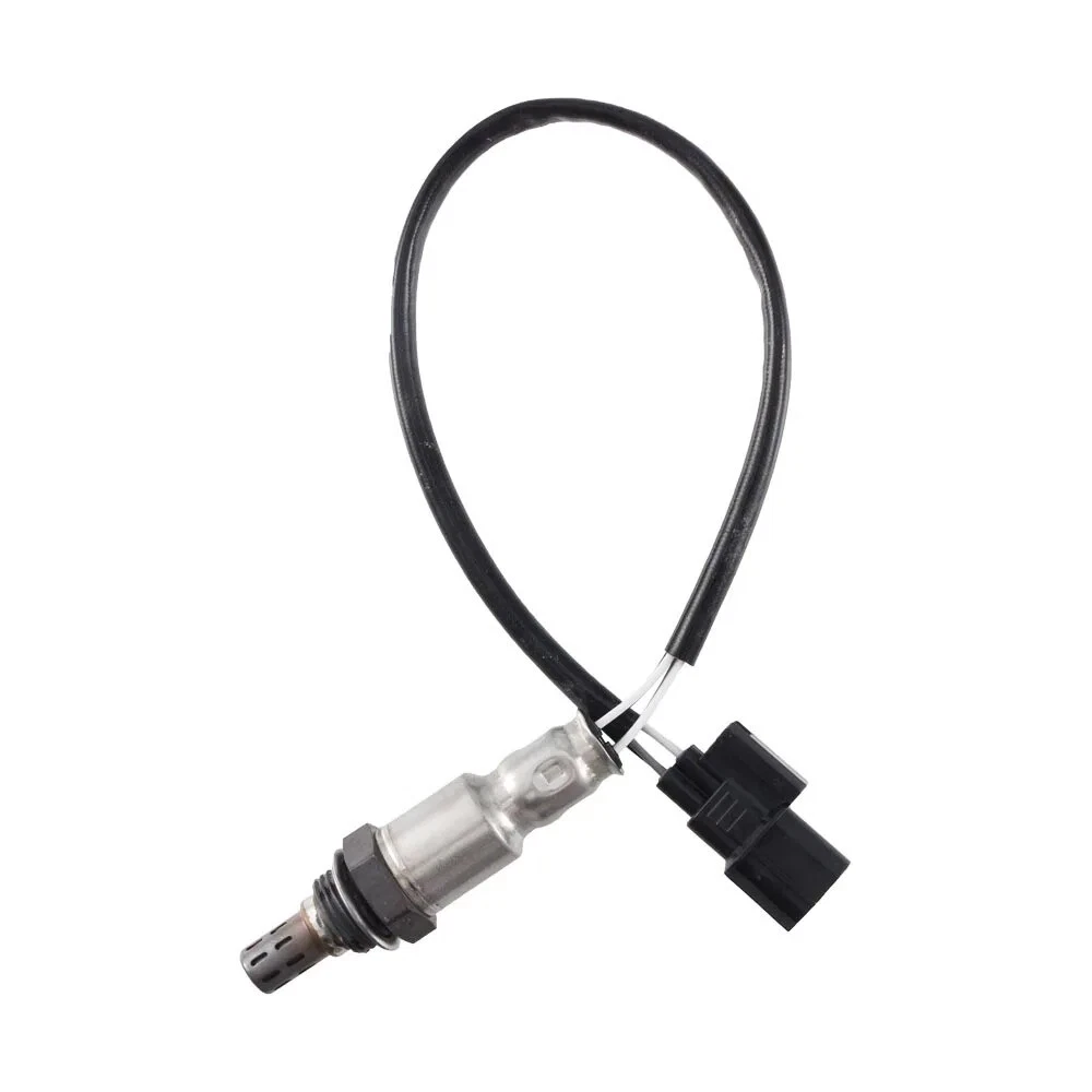 Reference image — downstream oxygen sensor 36532-RNA-A01, complete assembly showing sleeve routing and wire entries