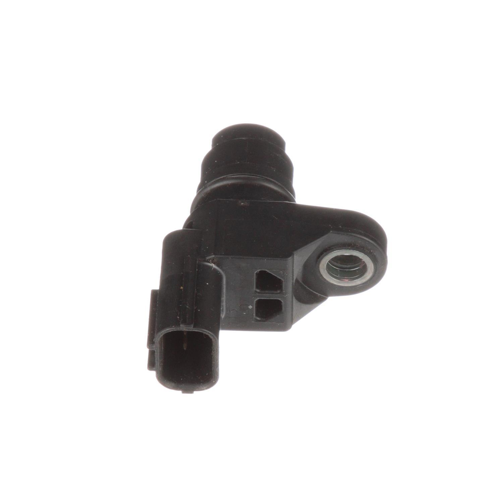 Reference image — aftermarket camshaft position sensor 37510-PNB-003 — connector end and metal mounting insert; not actual stock