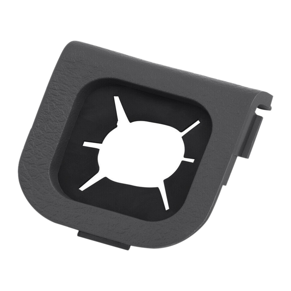 Reference image — 45186-0F050-E0 passive cruise-switch opening cover; whole front-oblique cover, textured surround and slit opening. Supplied aftermarket brand and packaging may differ.