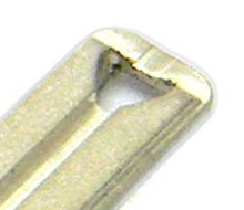 Load image into Gallery viewer, Reference image — 69515-52120 emergency key blade only; native detail of blade tip, opening and channel end. No remote or chip shown.