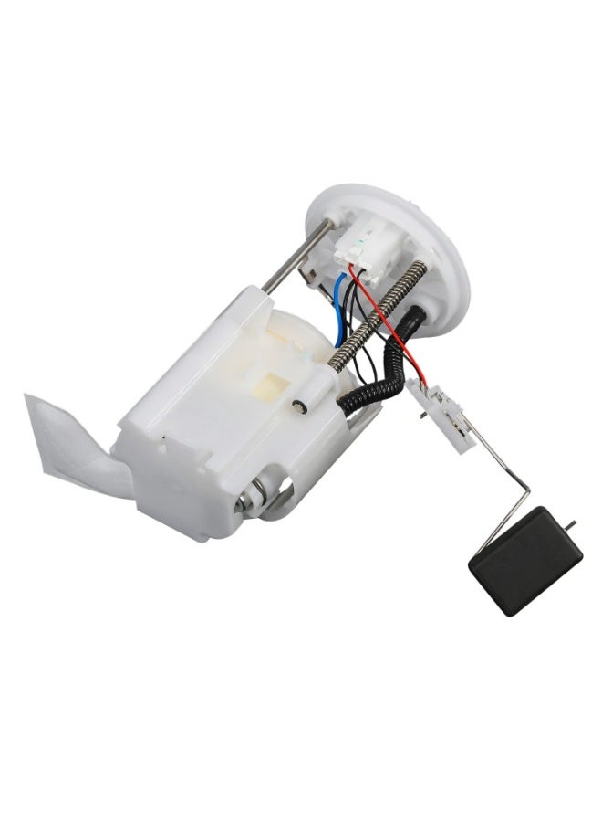Reference image — aftermarket fuel pump module 77020-06401 — complete module underside and side view with float and strainer; external aftermarket reference, not actual stock