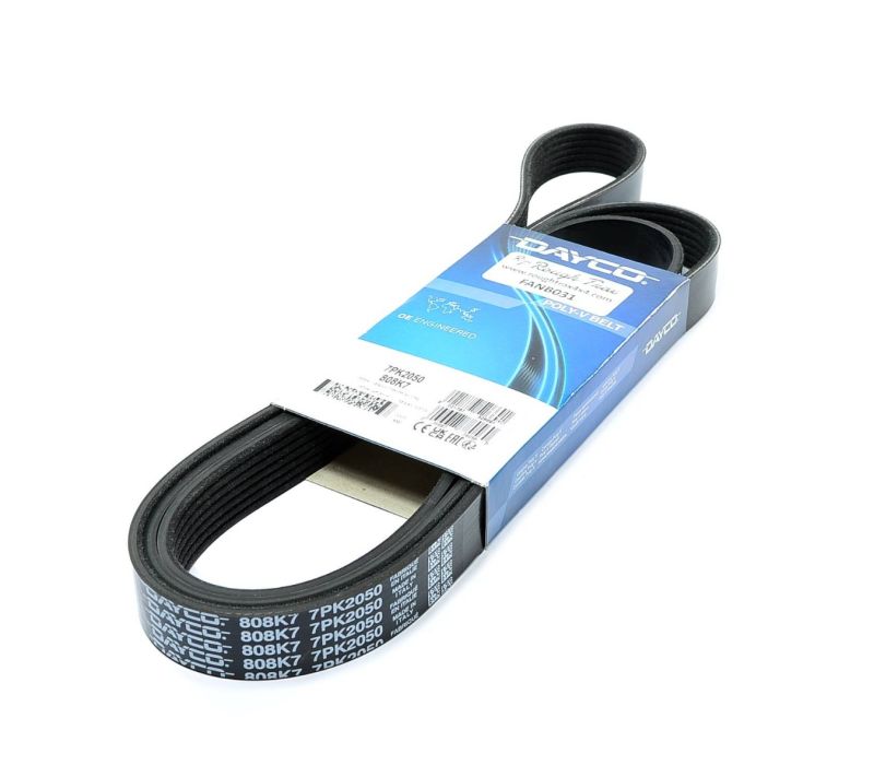 Serpentine Drive Belt 7PK2050 - 7 Ribs, 2050 mm - 1 Piece - external reference image; supplied brand and condition must be confirmed
