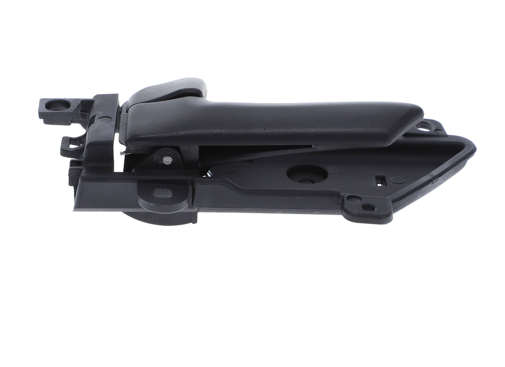 82610-3J000 black LH interior handle - low side profile and mounting-base reference view; third-party reference, not actual stock photo