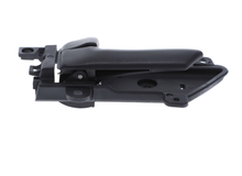 Load image into Gallery viewer, 82610-3J000 black LH interior handle - low side profile and mounting-base reference view; third-party reference, not actual stock photo