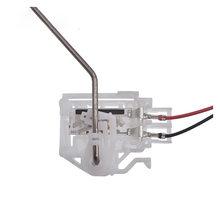 Load image into Gallery viewer, Reference image — fuel level sender 83320-0K020 — native source close-up of resistor/contact carrier, terminals and arm pivot; arm and wires extend beyond frame; external illustration, not actual stock
