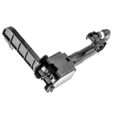 Load image into Gallery viewer, Reference image — right headlamp washer nozzle assembly 85207-53040 — whole nozzle assembly, carrier recesses and hose connection facing forward; external illustration, not actual stock