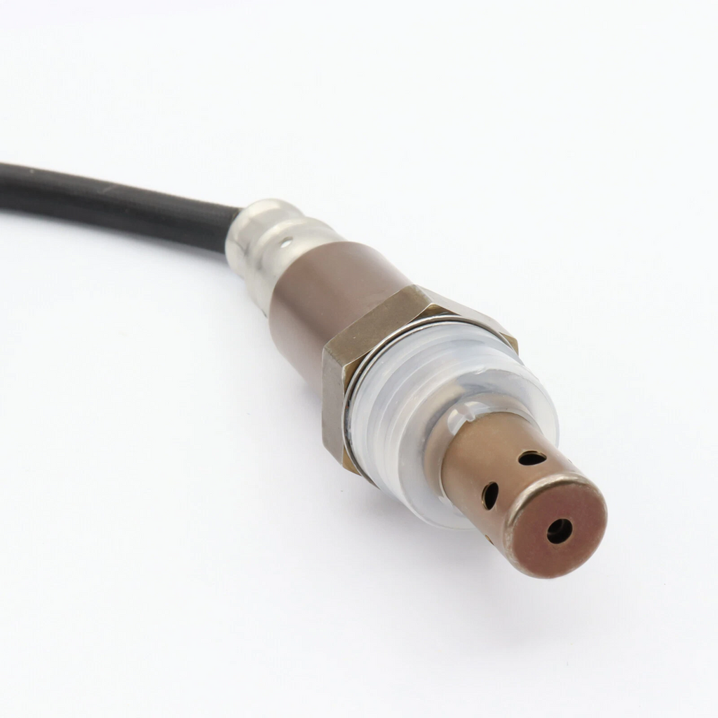 Reference image for oxygen sensor 89465-12640 — original sensor probe and protective thread sleeve close-up; supplied aftermarket brand and packaging may differ.