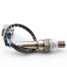 Load image into Gallery viewer, Reference image — front oxygen sensor 89465-50150, complete sensor, short lead and connector rear, horizontal side view
