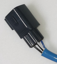 Load image into Gallery viewer, Reference image — rear air-fuel ratio sensor 89467-0D070, native connector rear, latch and wire-entry detail from image 1; not a new angle