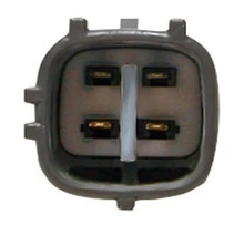 Load image into Gallery viewer, Reference image — aftermarket air-fuel ratio sensor 89467-35011 — native photographic four-terminal connector-face detail; external Toyota/Denso reference, not actual stock