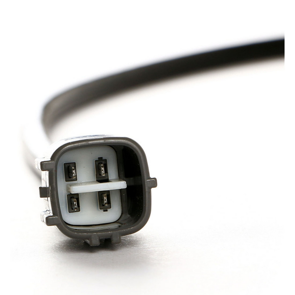 Reference image for air/fuel ratio sensor 89467-60010 — four-contact connector face and white central divider; supplied aftermarket brand may differ.