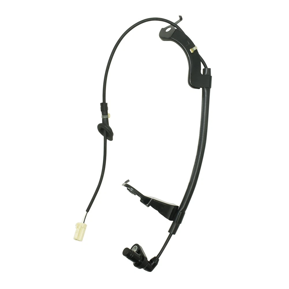 Reference image — rear-left ABS wheel speed sensor 89546-08020, opposite assembly face with bracket holes and sensor mounting ear