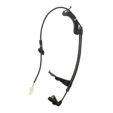 Load image into Gallery viewer, Reference image — rear-left ABS wheel speed sensor 89546-08020, opposite assembly face with bracket holes and sensor mounting ear