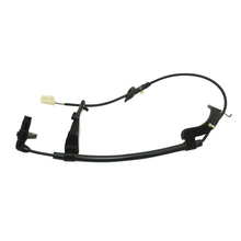 Load image into Gallery viewer, Reference image — rear-left ABS wheel speed sensor 89546-08020, low-angle full cable routing and bracket arrangement